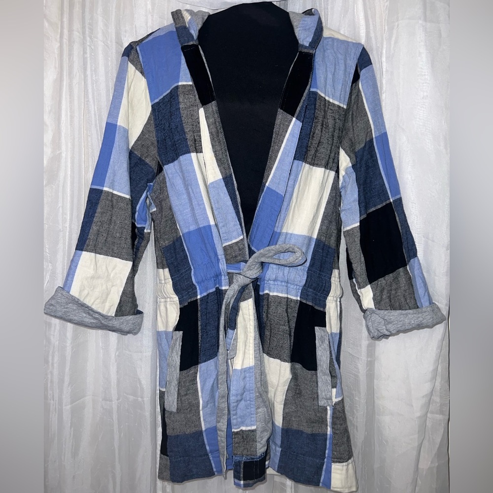 DKNY Plaid Jacket/Sweatshirt, Womens Small